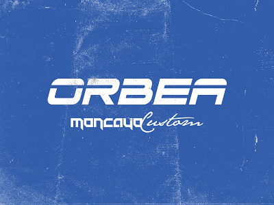 Orbea Moncayo Logo Restoration 80s bicycle bike cycling logo old orbea restoration retro vintage