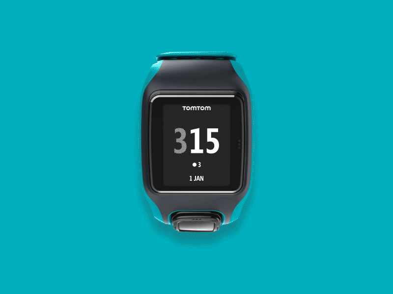 Tomtom Multisport Smartwatch Transitions activity gps notification portfolio sport tomtom ui user interface watch wearables