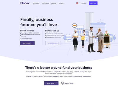 next fintech unicorn website - Bloom business loan business loans australia secure finance startup