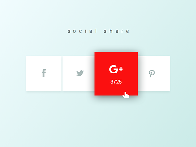 Social Share Concept clean minimal share sharing social social share ui