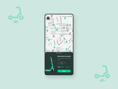 Map app branding dailyui design graphic design illustration logo ui ux vector