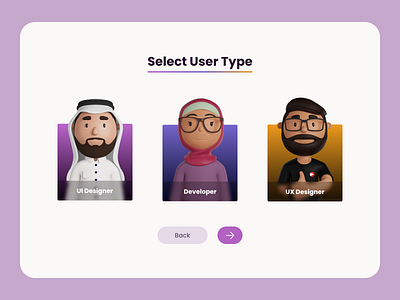 Select User Type