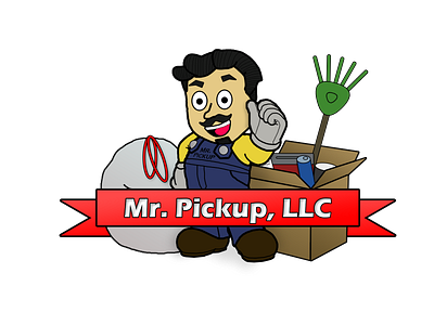 Logo // Created for "Mr. Pickup, LLC" // Graphic Art