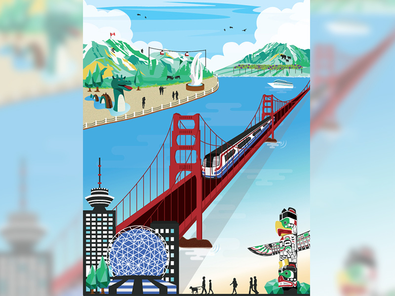 Vancouver and Kelowna by Sejin Ahn on Dribbble