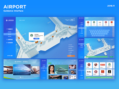 Airport-guided Interface ui