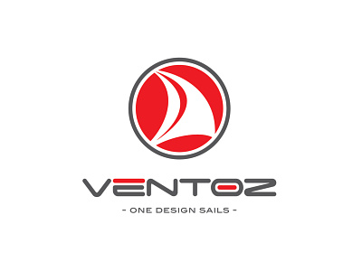 VENTOZ Sails Design brand design branding branding and identity design logo logotype sails sports typogaphy