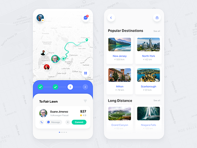 Carsharing Mobile App app app design carsharing design flat interfacedesign minimal mobile app product design trip ui uidesign uiux ux