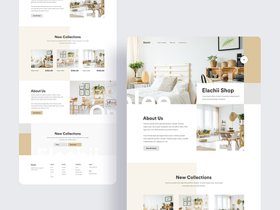 Home Décor Ui/UX Website Layout