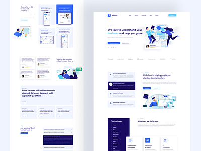 Bussiness adviser Ui/UX Website Design figma design ui uiux website design xd design