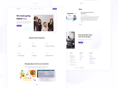 Digital agency Website Design