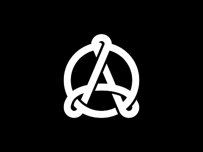"A" monogram branding emblem identity logo monogram лого логотип