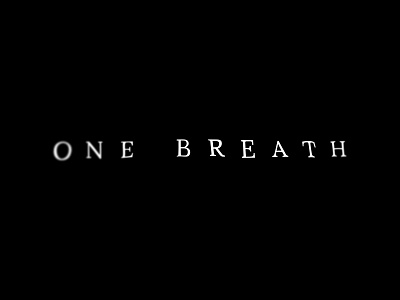 "One Breath" movie about diver  logo