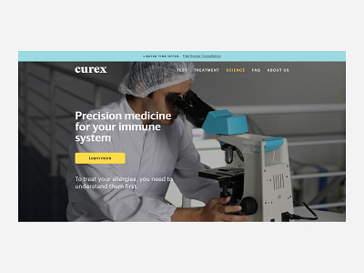 Curex medtech website