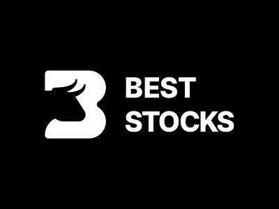Best Stocks logo branding bull emblem identity lettering logo logo design logodesign logos logotype market stock stock market stocks лого логотип