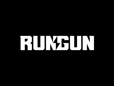 Run and Gun logo branding emblem logo logotype sport лого логотип