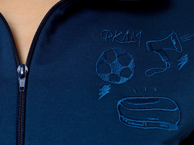 Merch apparel for FC Dynamo apparel clothes doodles fans fashion football football design merch soccer