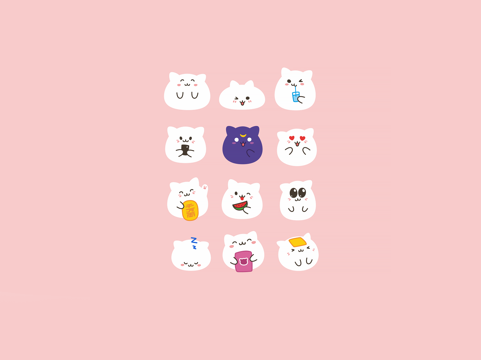 Funny cat emoji wallpaper by IAMJAYPRAKASH  Download on ZEDGE  0169