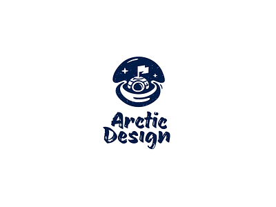 Logo for Arctic Design arctic design igloo logo pole south