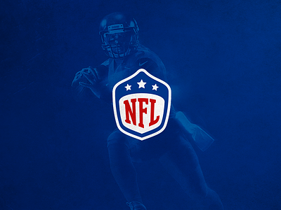NFL Logotype ReDesign branding design logo logotype redesign vector