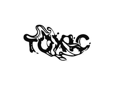 Toxic liquid logo toxic