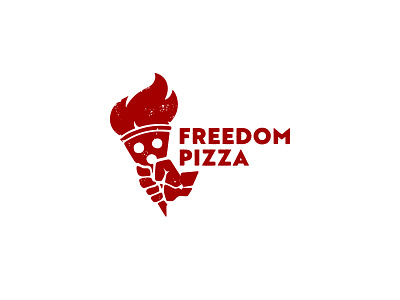 Freedom freedom logo pizza