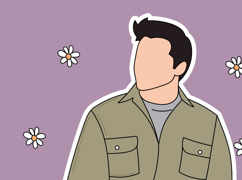 Joey Tribbiani Illustration By Asadkhan On Dribbble