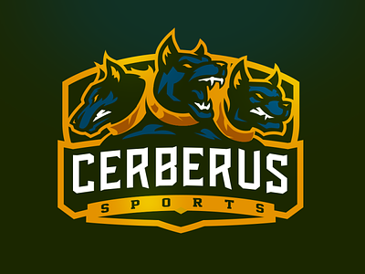 "Cerberus" Sports Logo Ror Sale