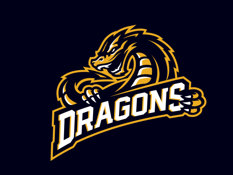 "Dragons" Sports Logo For Sale by MALDITONG AGUSANON on Dribbble