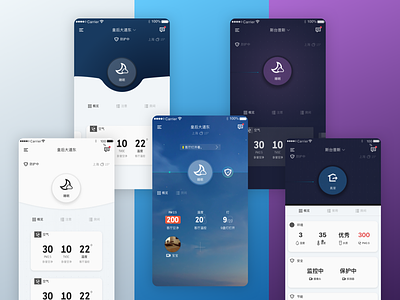 smart home app connected devices connected home dashboard design iot scenario control smart home status awareness ui