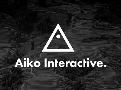 Aiko Interactive Logo a aiko design futura interactive logo logotype studio