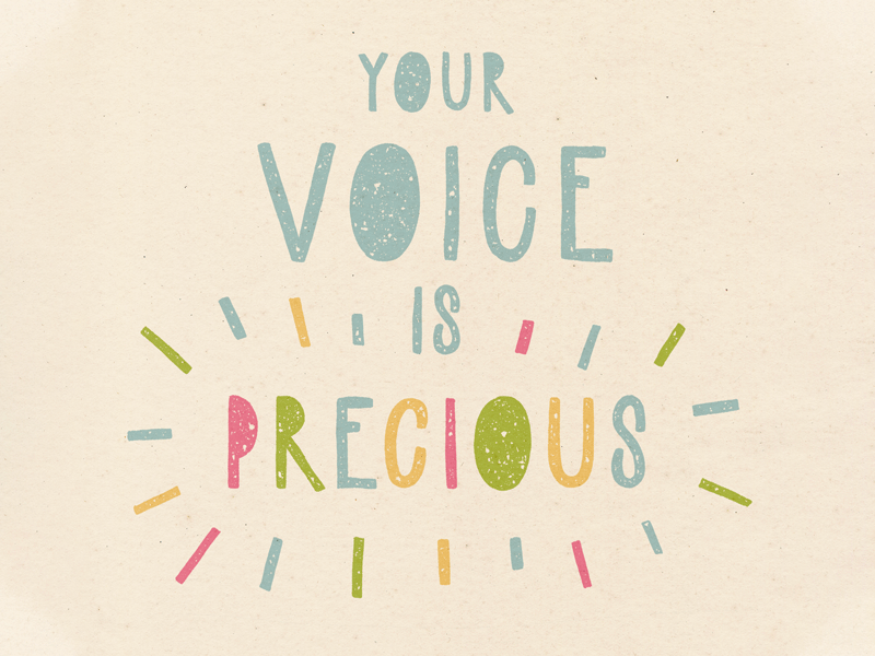 Your Voice... animated lettering euelections2019 gif animated hand lettering art handlettering illustration lettering strengthinletters typography vote