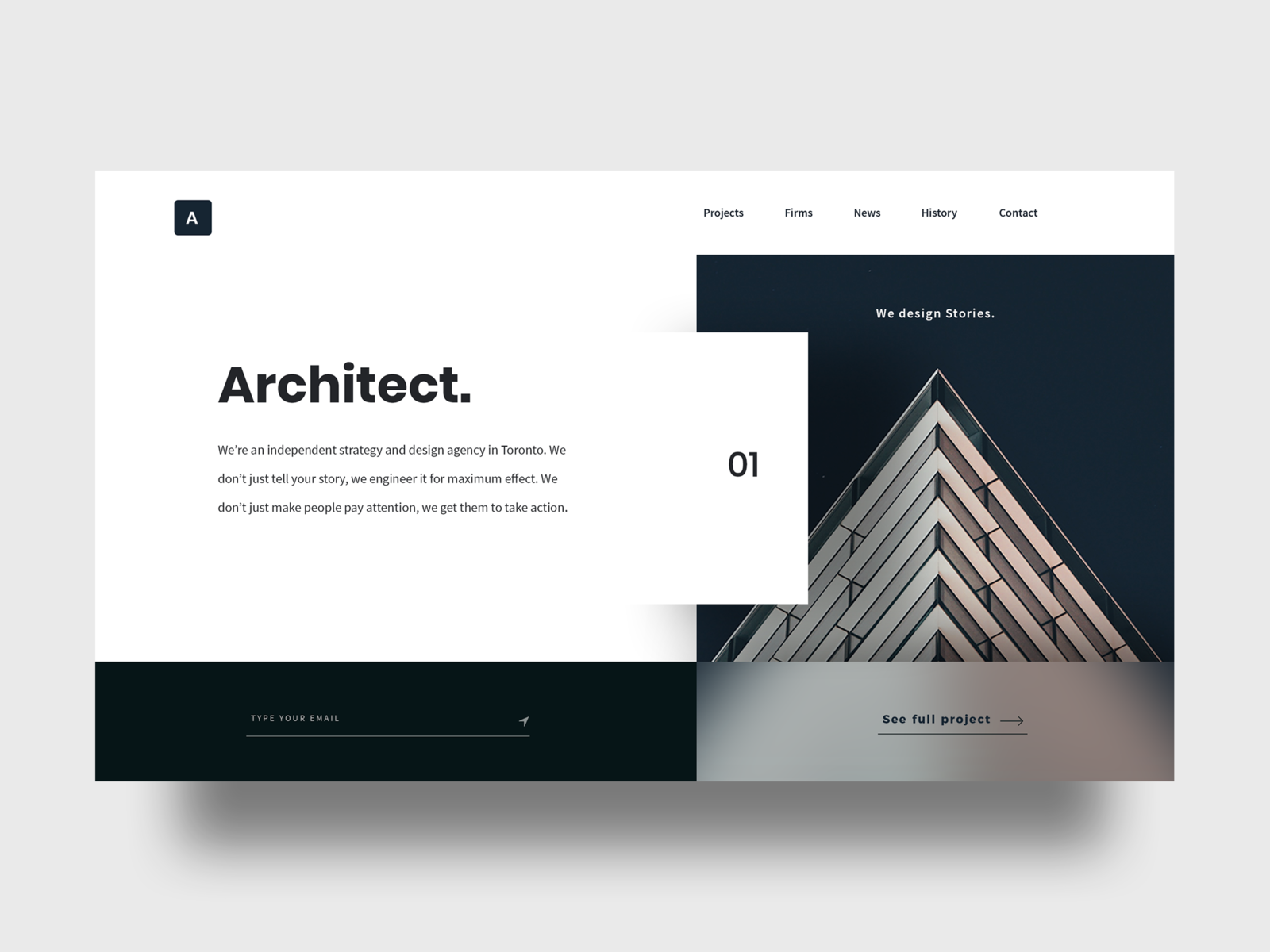 Architect - exploration by Arnob Chakma on Dribbble