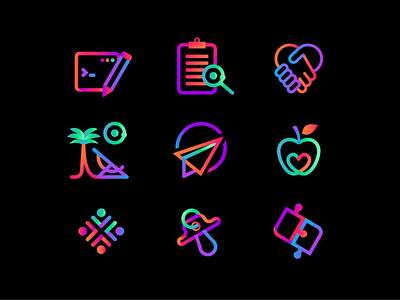 Gradient Icons