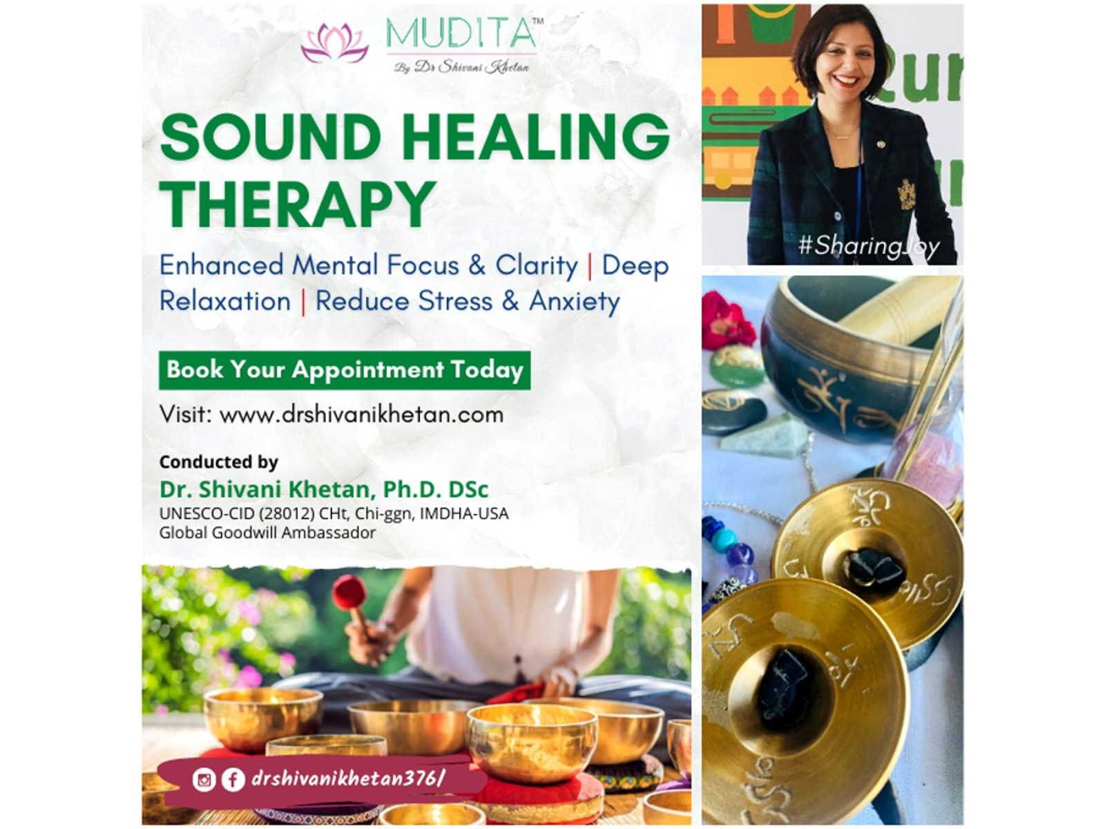 Sound Healing Therapy by Dr. Shivani Khetan on Dribbble