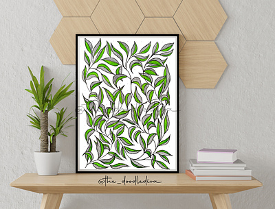 Leaf Pattern design design illustration
