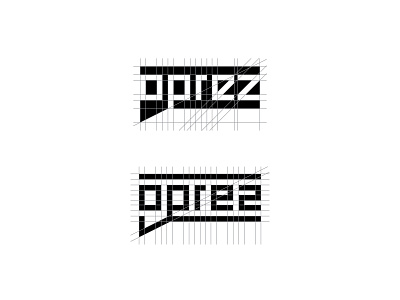 Oprez brand brand identity branding customtype design graphic grid idea identity letter lettering logo logodesign logotype minimal simple symbol type typography