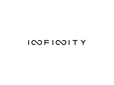 Infinity design graphic idea infinity letter lettering logo minimal simple typography