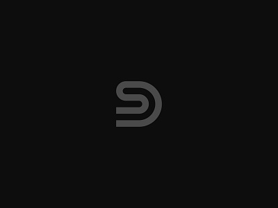 DS d design graphic idea letter lettering logo minimal s simple typography