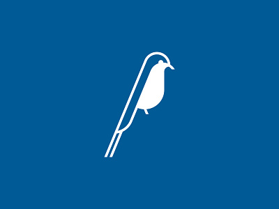 Swallow bird design graphic idea logo minimal simple swallow typography