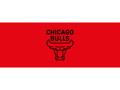 Chicago Bulls bull design graphic idea letter lettering logo minimal simple typography