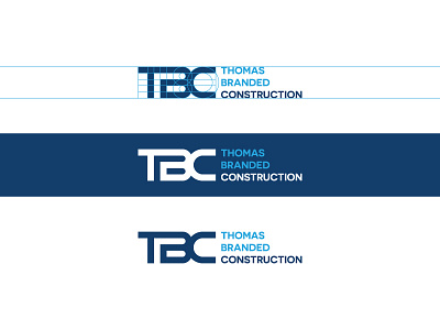 Thomas Branded Construction architecture business construction design graphic idea lettering logo minimal realestate simple typography