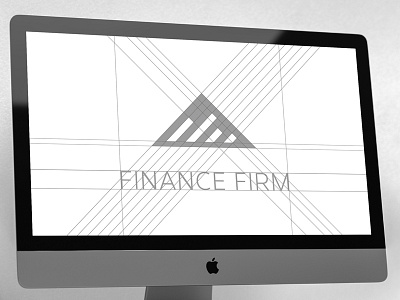 Finance Firm company design economy finance firm graphic idea letter lettering logo minimal simple