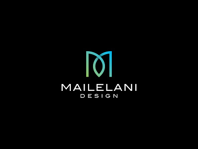 Mailelani Design architecture brand branding company graphic design home house identity landscape logo minimal simple