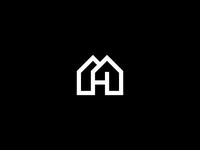 Hastec Apartment brand branding graphic design house idea identity logo minimal monogram rental realestate simple symbol