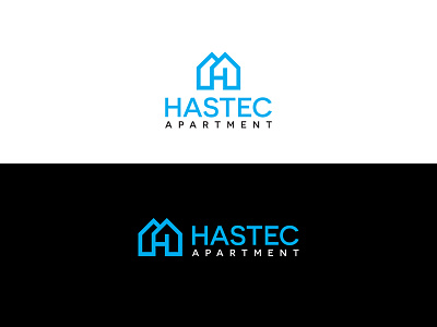 Hastec Apartment architecture brand branding graphic design house idea identity logo minimal realestate simple symbol