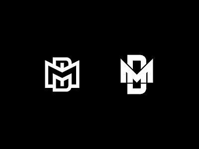 MMD brand branding graphic design idea identity letter lettering logo minimal monogram simple symbol