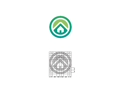 Ulan Home Rentals brand branding graphic design house idea identity logo minimal real estate rental simple symbol