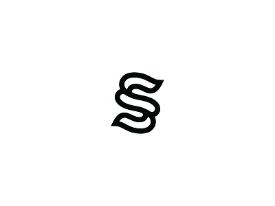 S brand branding design graphic idea identity letter logo minimal monogram simple symbol