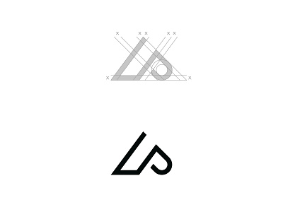 AP brand branding design graphic idea identity lettering logo minimal monogram simple typography