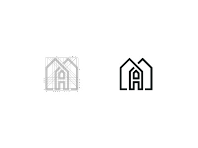 Aegle Properties brand brand identity branding company design graphic graphic design house idea identity logo logotype minimal realestate simple symbol visual identity